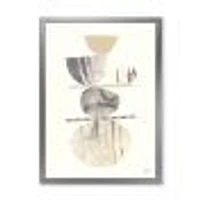 BalanceAbstract Neutral II Wall Art