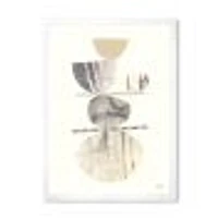 BalanceAbstract Neutral II Wall Art