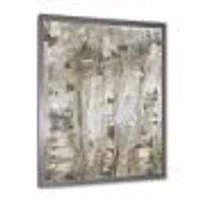 The Modern Grey Forest Wall Art