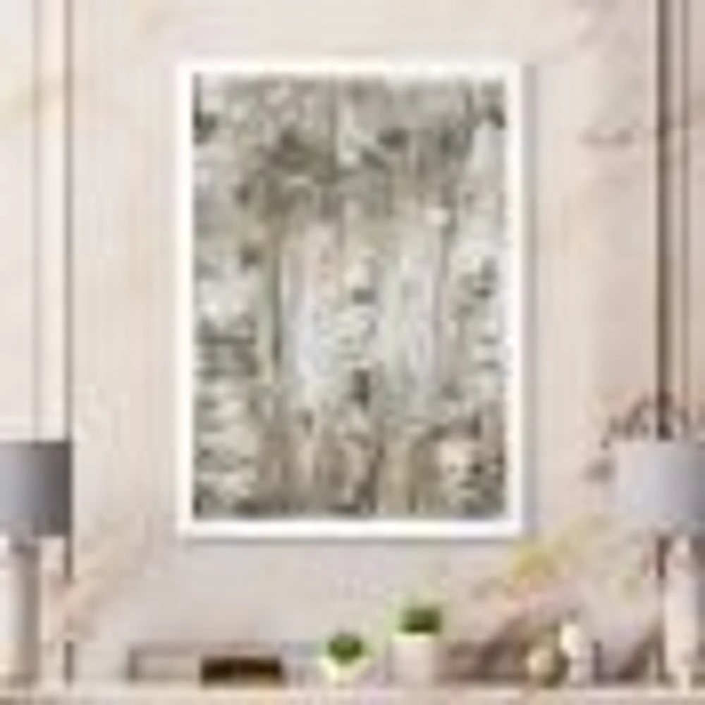 Toile « The Modern Grey Forest »