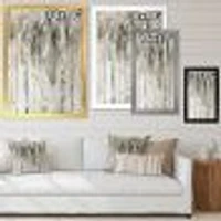 The Modern Grey Forest IV  Wall Art