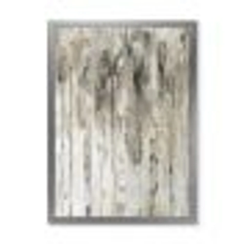 The Modern Grey Forest IV  Wall Art