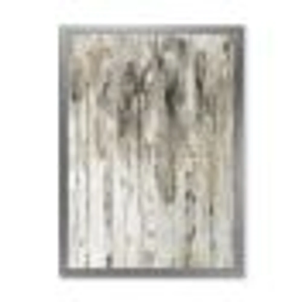 The Modern Grey Forest IV  Wall Art