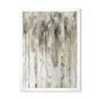 The Modern Grey Forest IV  Wall Art