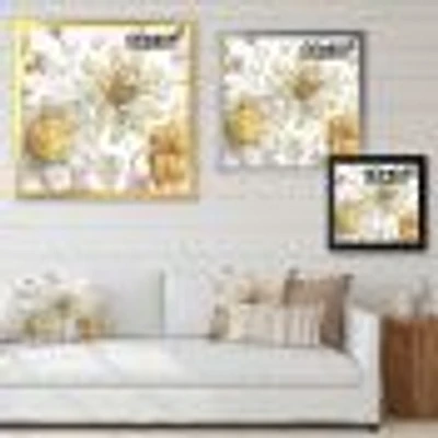 Toile  « Fields of Gold Watercolor Flower V »