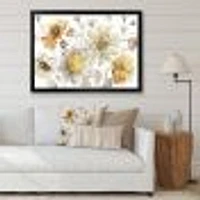 Fields of Gold Watercolor Flower VII  Canvas Art