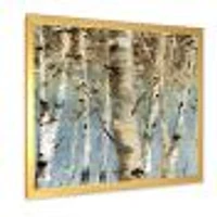 White Birch Forest II  Canvas Wall Art