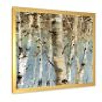 White Birch Forest II  Canvas Wall Art