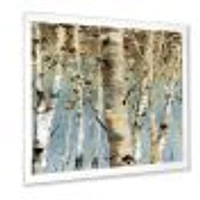 White Birch Forest II  Canvas Wall Art