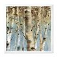 White Birch Forest II  Canvas Wall Art