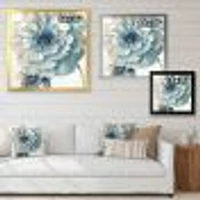 Indigold Gold Country Flower  Canvas Wall Art Print