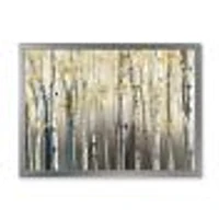 Toile « Golden Birch Forest I »