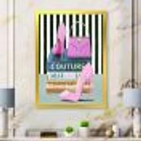 Glam Fashion High Heels VII  Wall Art