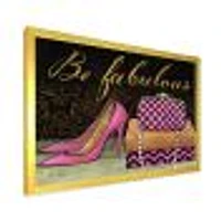 Gold Fabulous Life Style III  FrenchWall Art