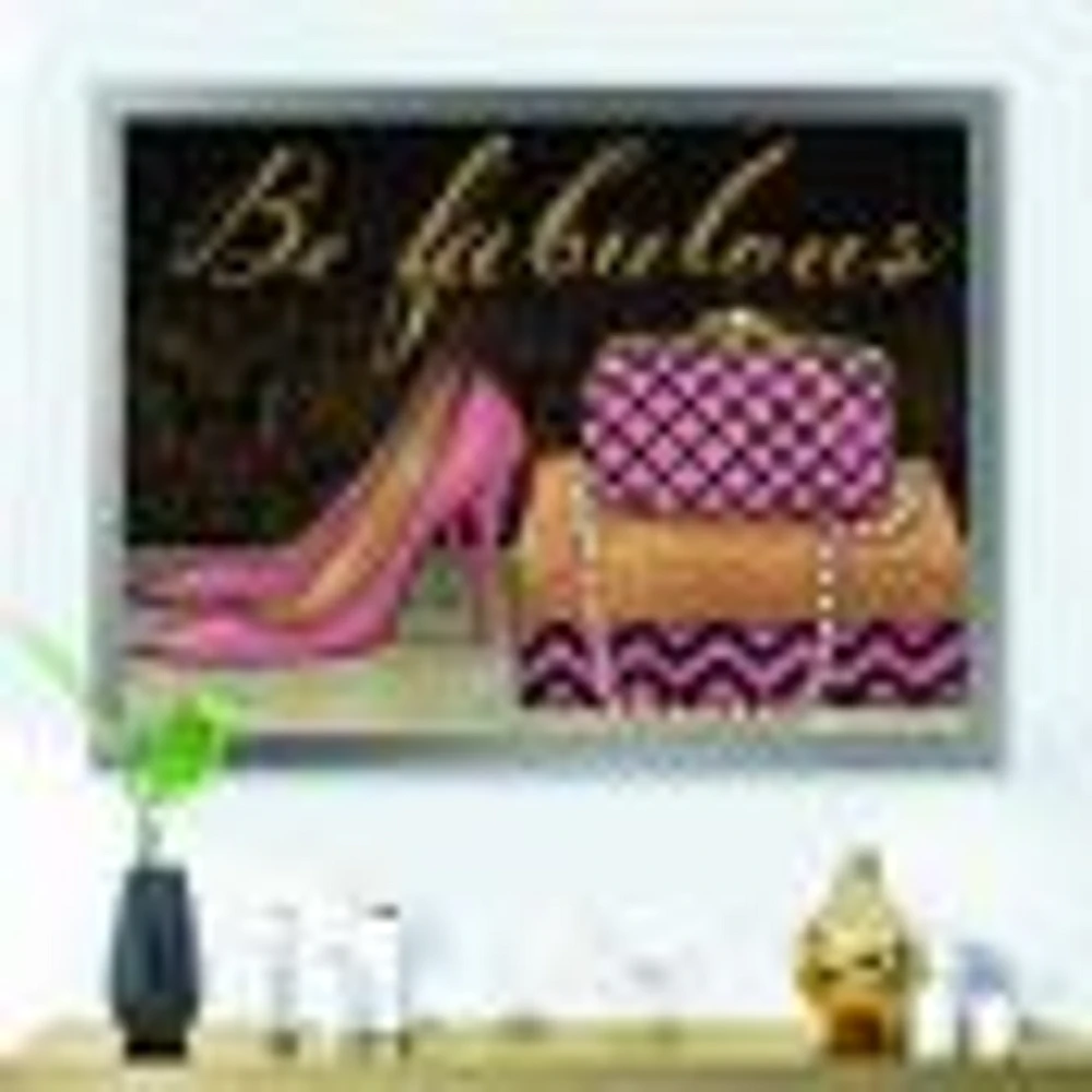 Gold Fabulous Life Style III  FrenchWall Art