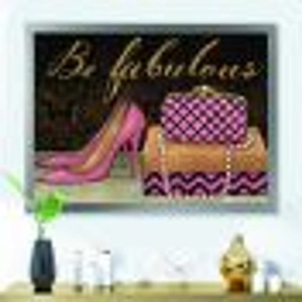 Gold Fabulous Life Style III  FrenchWall Art