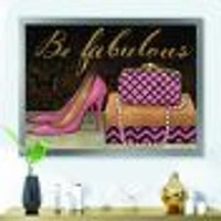 Gold Fabulous Life Style III  FrenchWall Art