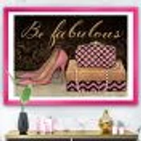 Gold Fabulous Life Style III  FrenchWall Art