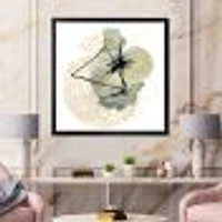 Abstract of Mountains Moon and Tree  Wall Art