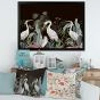 Chinoiserie with Birds and Peonies III  Wall Art