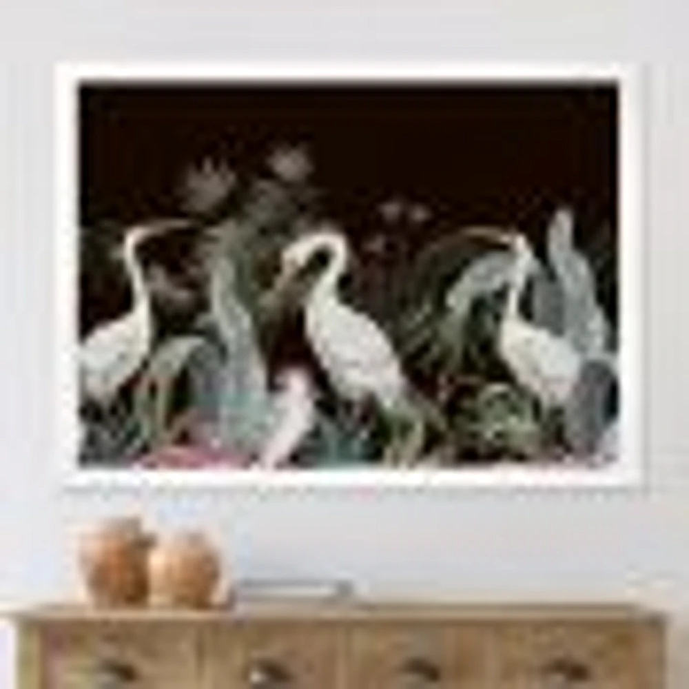 Chinoiserie with Birds and Peonies III  Wall Art