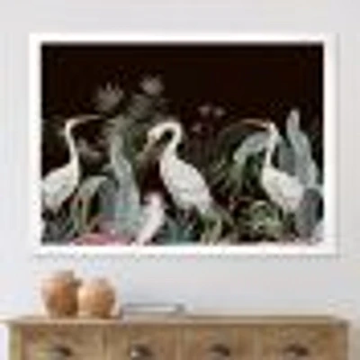 Chinoiserie with Birds and Peonies III  Wall Art