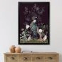 Chinoiserie with Birds and Peonies V  Wall Art