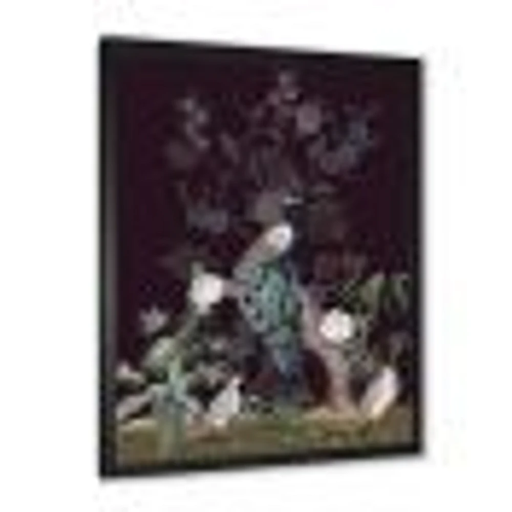 Chinoiserie with Birds and Peonies V  Wall Art