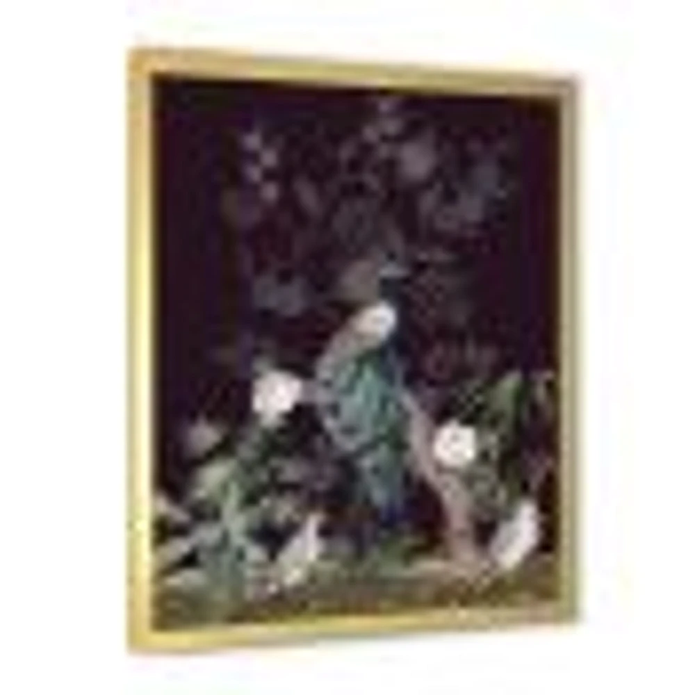 Chinoiserie with Birds and Peonies V  Wall Art