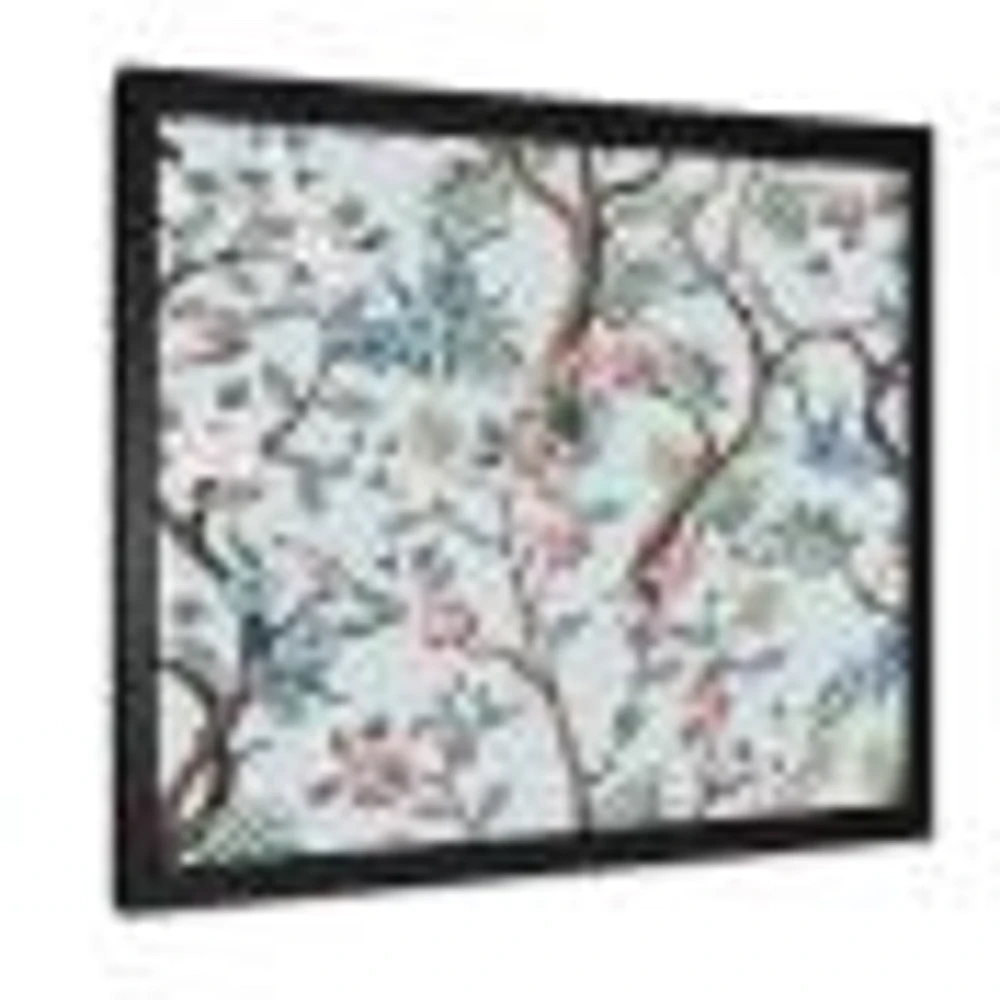 Chinoiserie with Birds and Peonies X  Wall Art