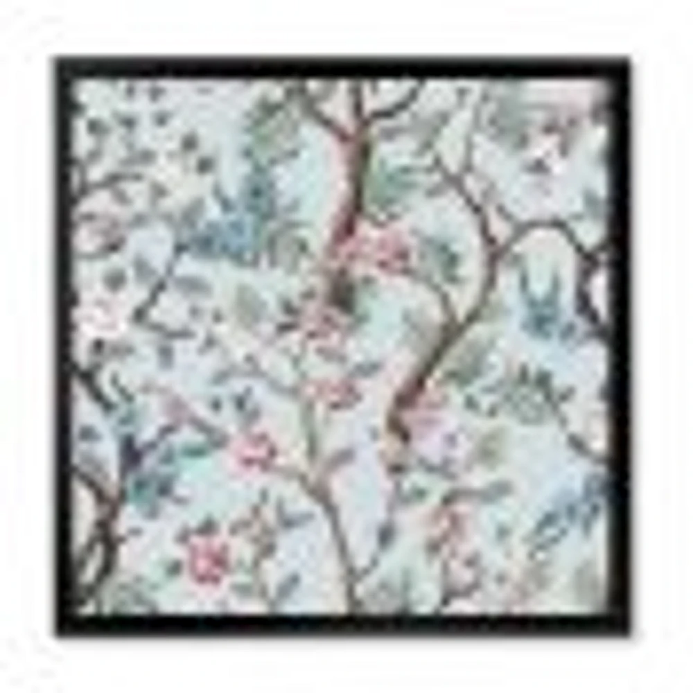 Chinoiserie with Birds and Peonies X  Wall Art