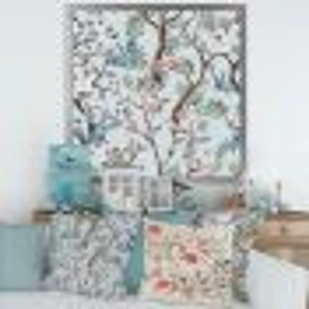 Chinoiserie with Birds and Peonies X  Wall Art