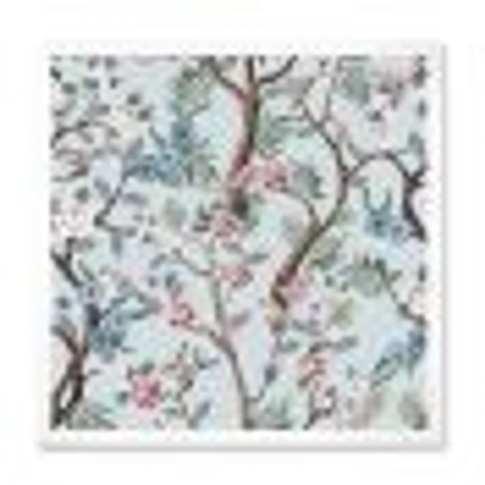 Chinoiserie with Birds and Peonies X  Wall Art