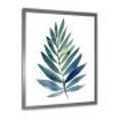 Tropical Green Leaf  Wall Art