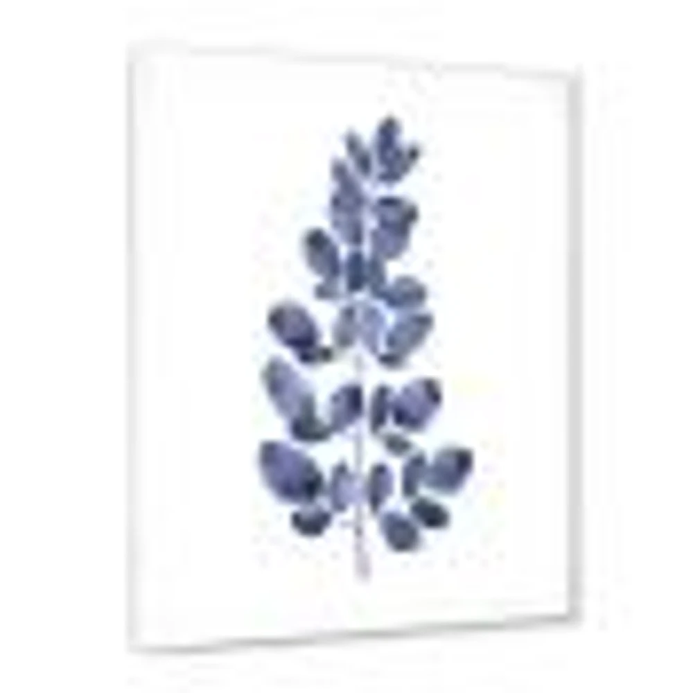 Navy Blue Eucalyptus II  Wall Art