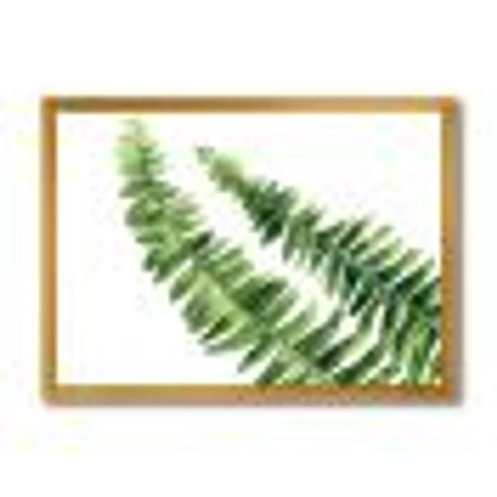 Toile « Fern Leaves Detail I