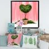 Toile « Heart Shaped Valentine House Plant