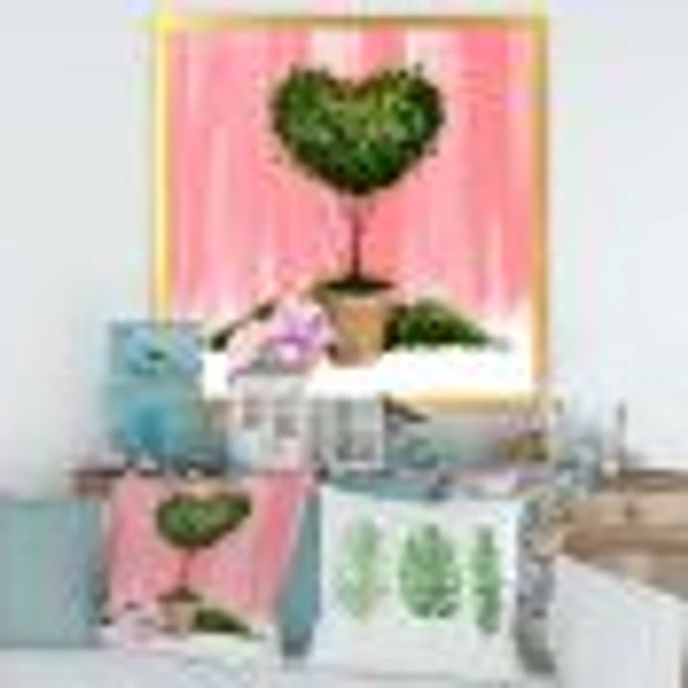 Toile « Heart Shaped Valentine House Plant