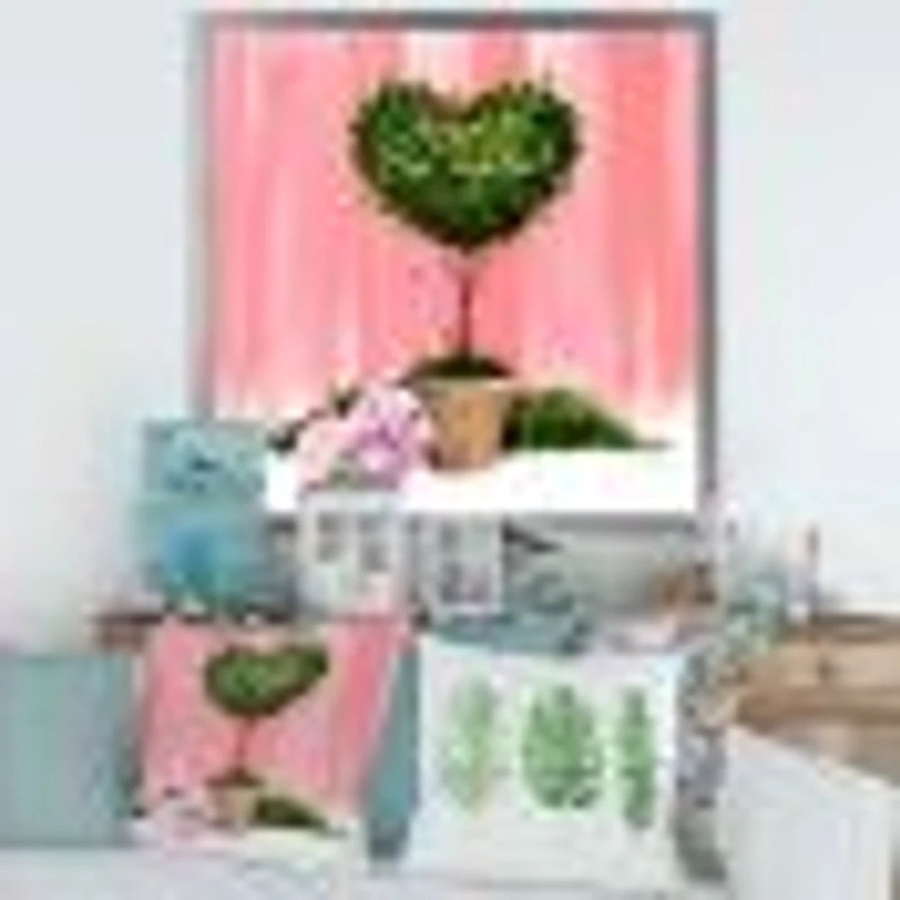 Toile « Heart Shaped Valentine House Plant