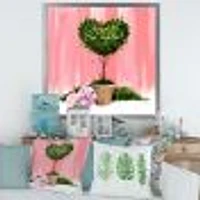 Toile « Heart Shaped Valentine House Plant