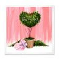 Toile « Heart Shaped Valentine House Plant