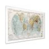 Ancient Map of The World II Wall Art