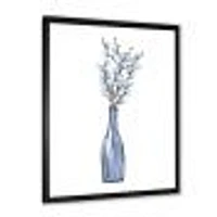 Bunch of Blue Willow Twigs II  Wall Art