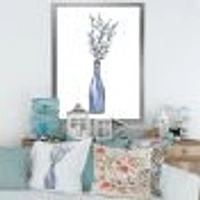 Bunch of Blue Willow Twigs II  Wall Art