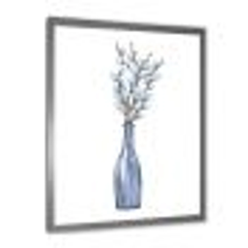 Bunch of Blue Willow Twigs II  Wall Art