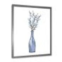 Bunch of Blue Willow Twigs II  Wall Art