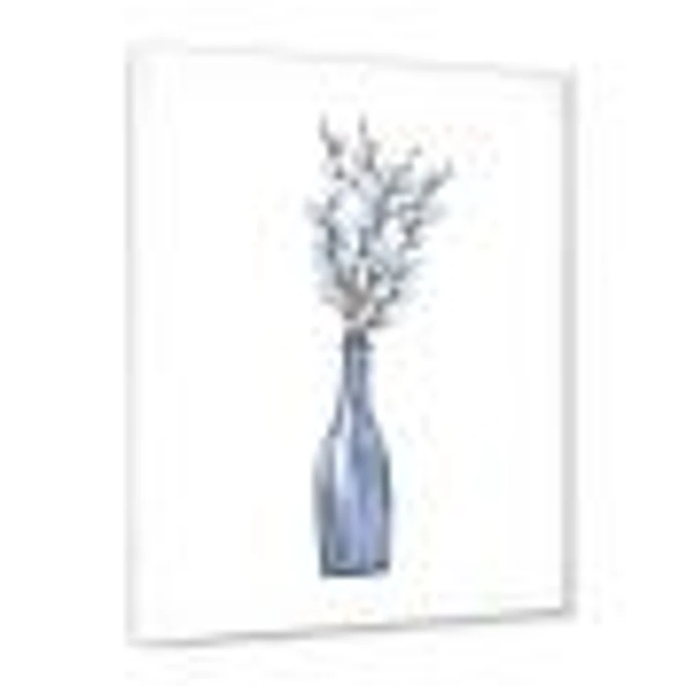 Bunch of Blue Willow Twigs II  Wall Art