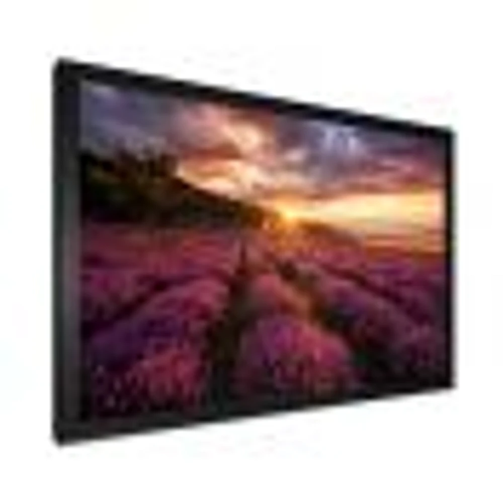 Sunrise & Dramatic Clouds Over Lavender Field IV  Wall Art