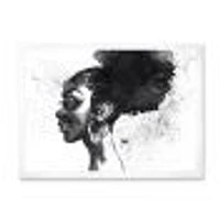 Monochrome Portrait of African American Woman I  Wall Art