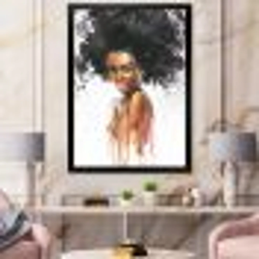 Portrait of African American Woman VII  Wall Art